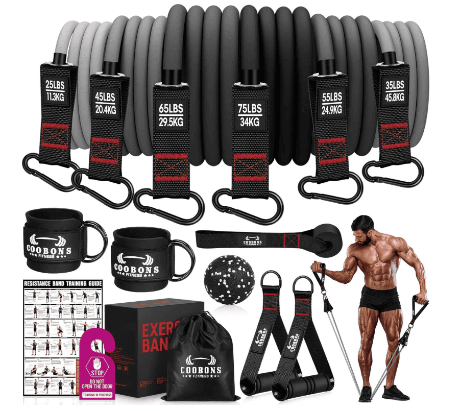 Heavy Resistance Band Set
