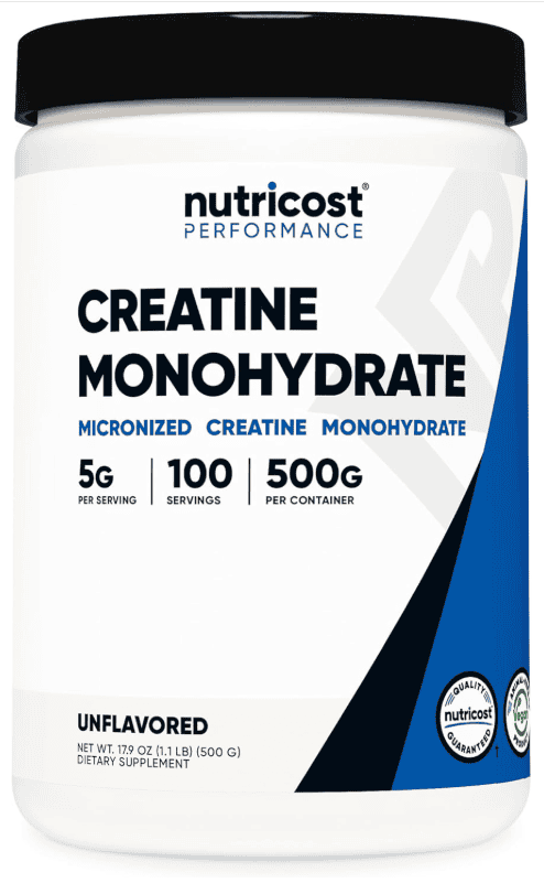 Nutricost Creatine Monohydrate - 100 Servings, 17.9 Oz