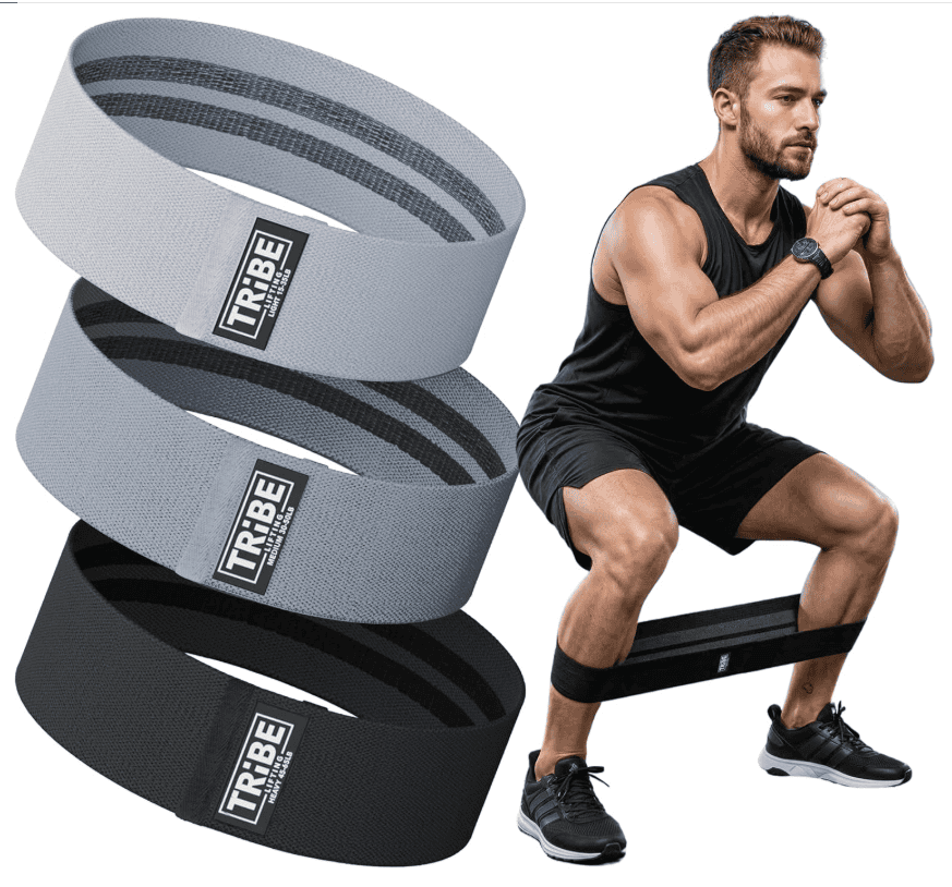 Tribe Lifting Fabric Resistance Bands - 3 Pack